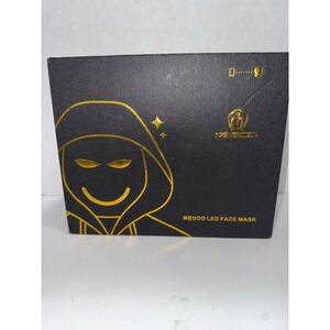 Megoo LED Face Mask Bluetooth Programmable Light Up Mask for Cosplay Halloween